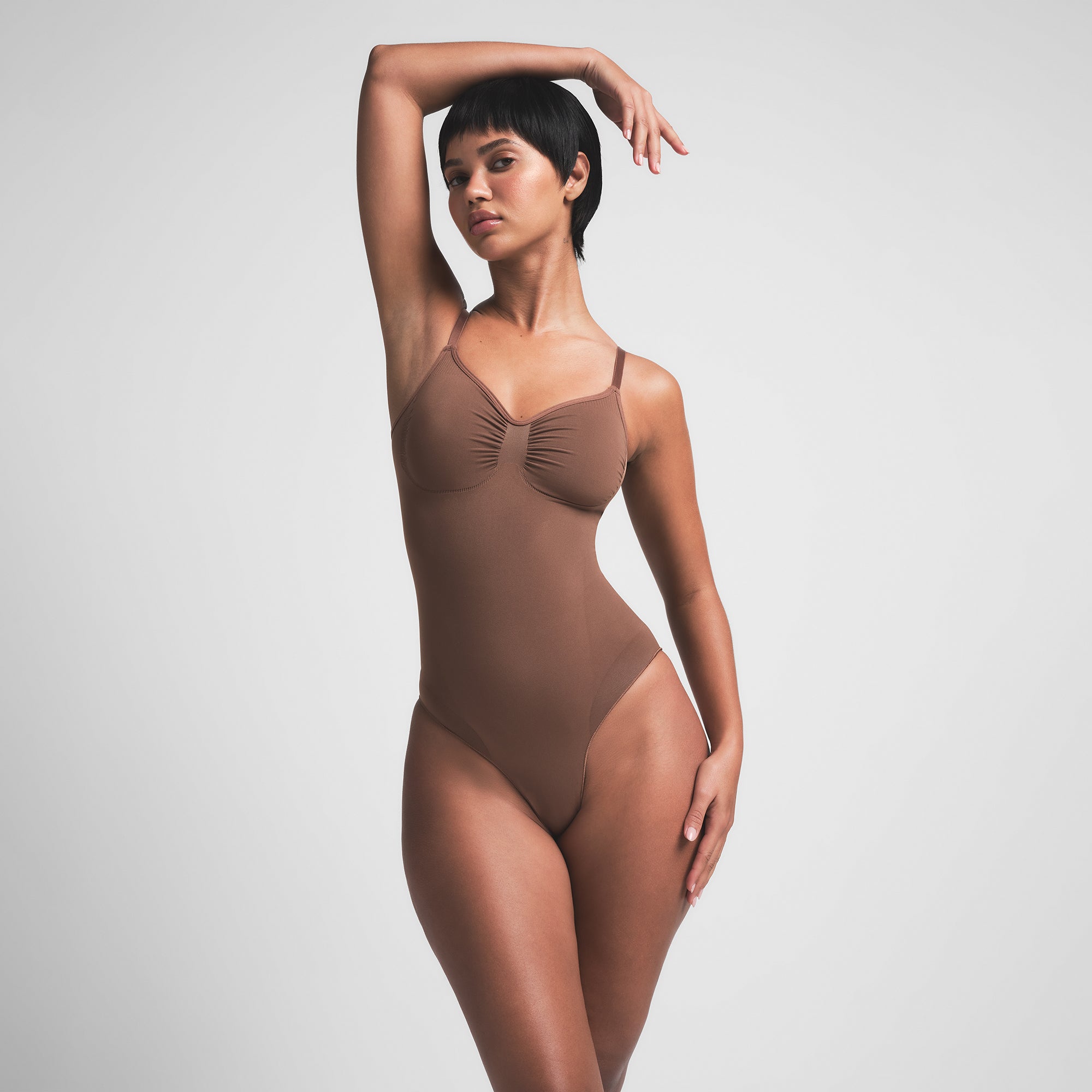 SKIMS SEAMLESS SCULPT BRIEF BODYSUIT | JASPER - BODYSUIT