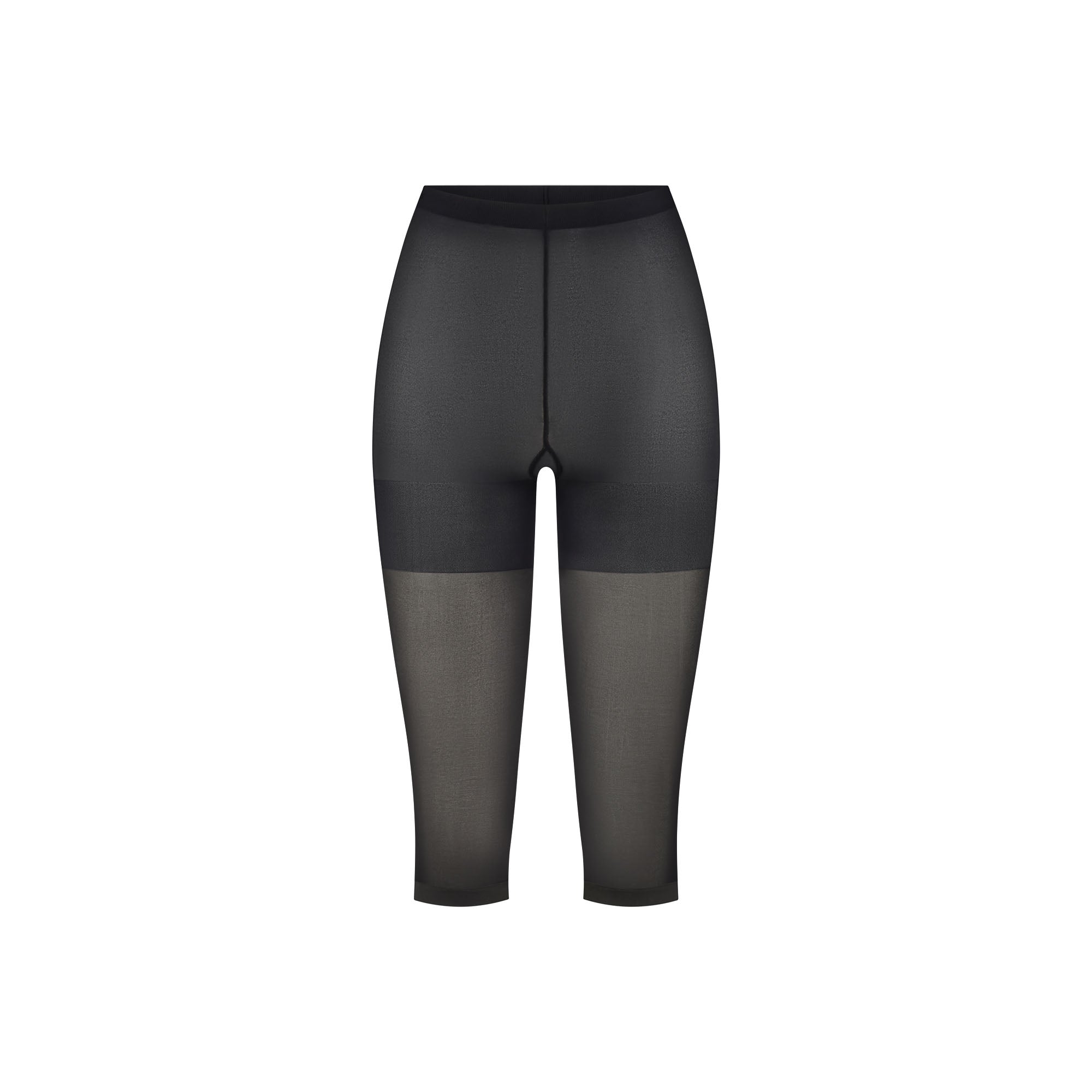 SKIMS HOSIERY SHAPING CAPRI TIGHTS | ONYX - TAYT