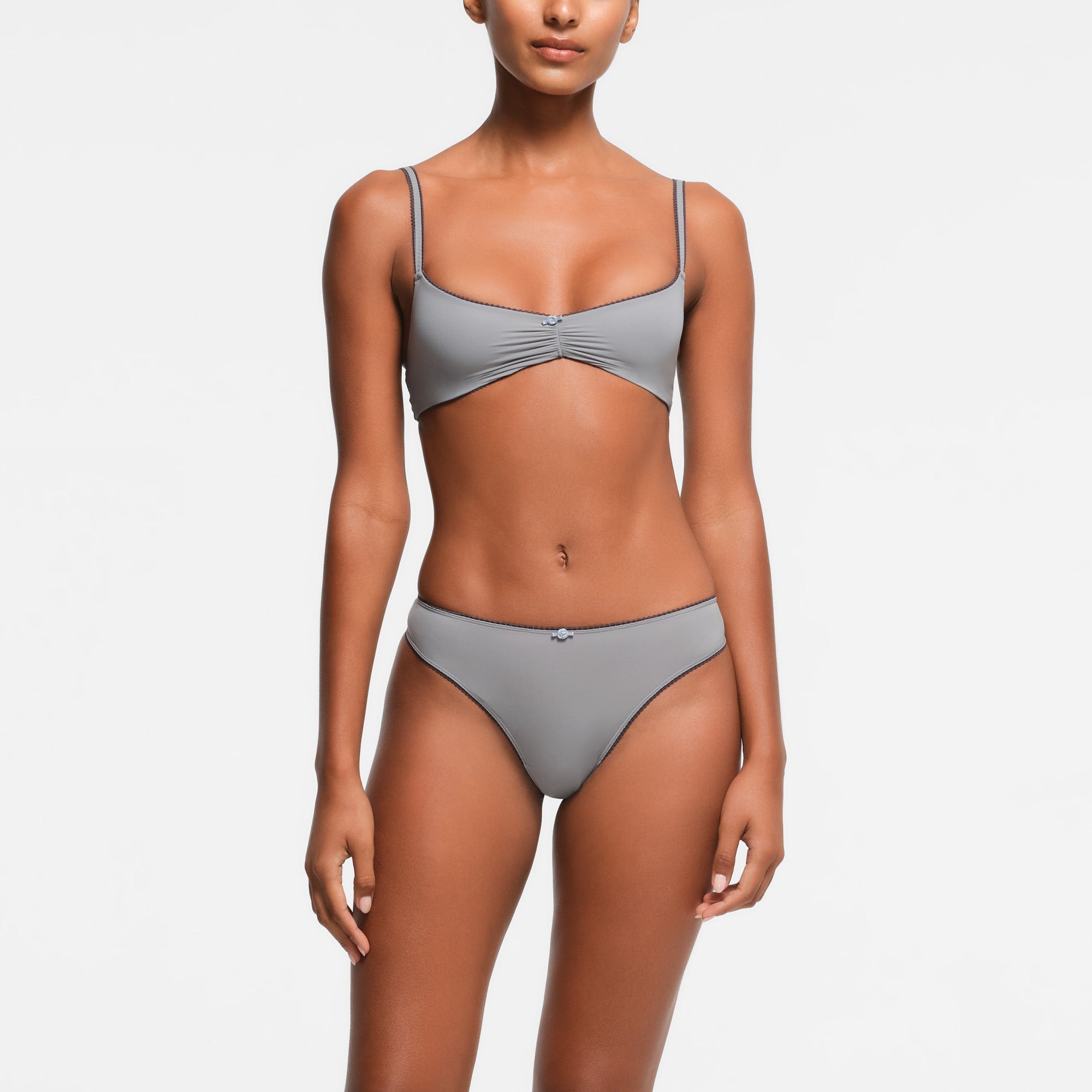 SKIMS FITS EVERYBODY PICOT SKIMPY SCOOP BRALETTE | PACIFIC - SÜTYEN