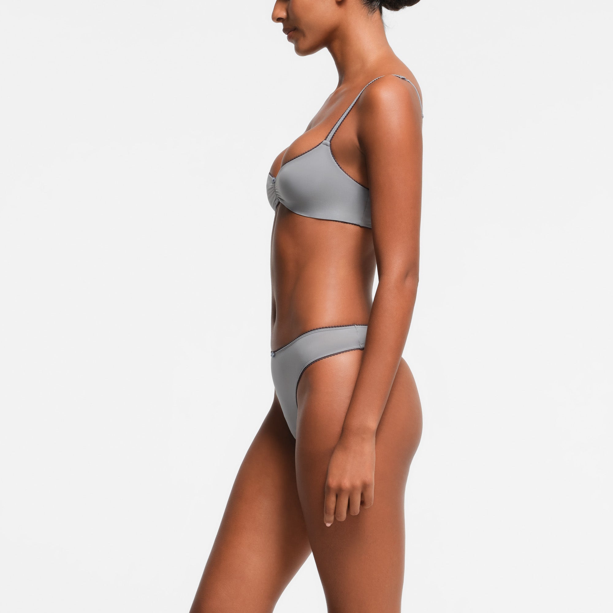 SKIMS FITS EVERYBODY PICOT SKIMPY SCOOP BRALETTE | PACIFIC - SÜTYEN