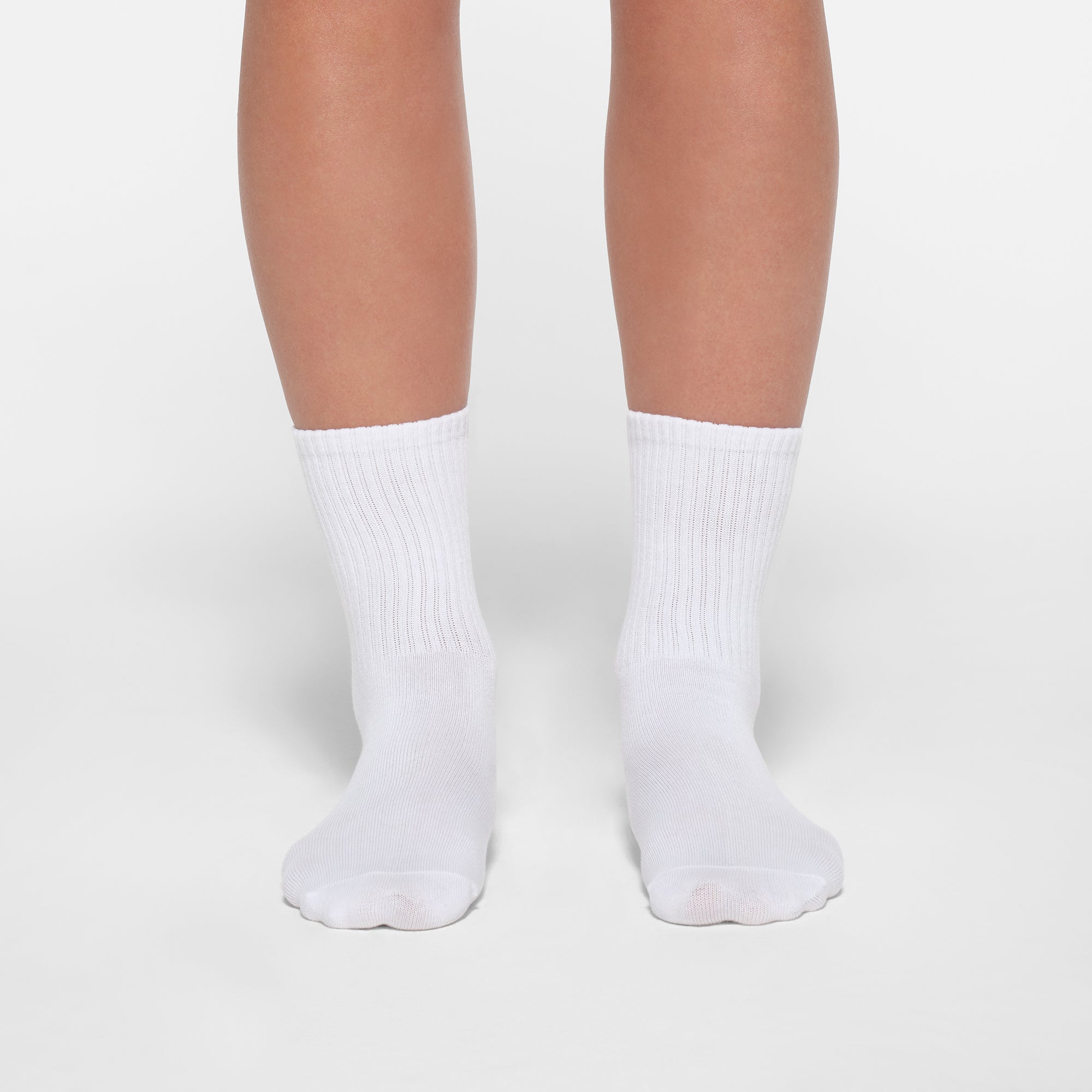 SKIMS RIBBED CREW SOCK 3-PACK | CORE MULTI - ÇORAP