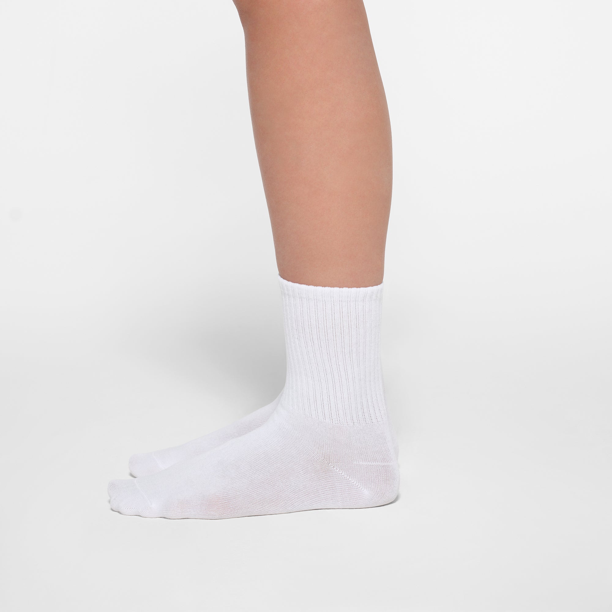 SKIMS RIBBED CREW SOCK 3-PACK | CORE MULTI - ÇORAP
