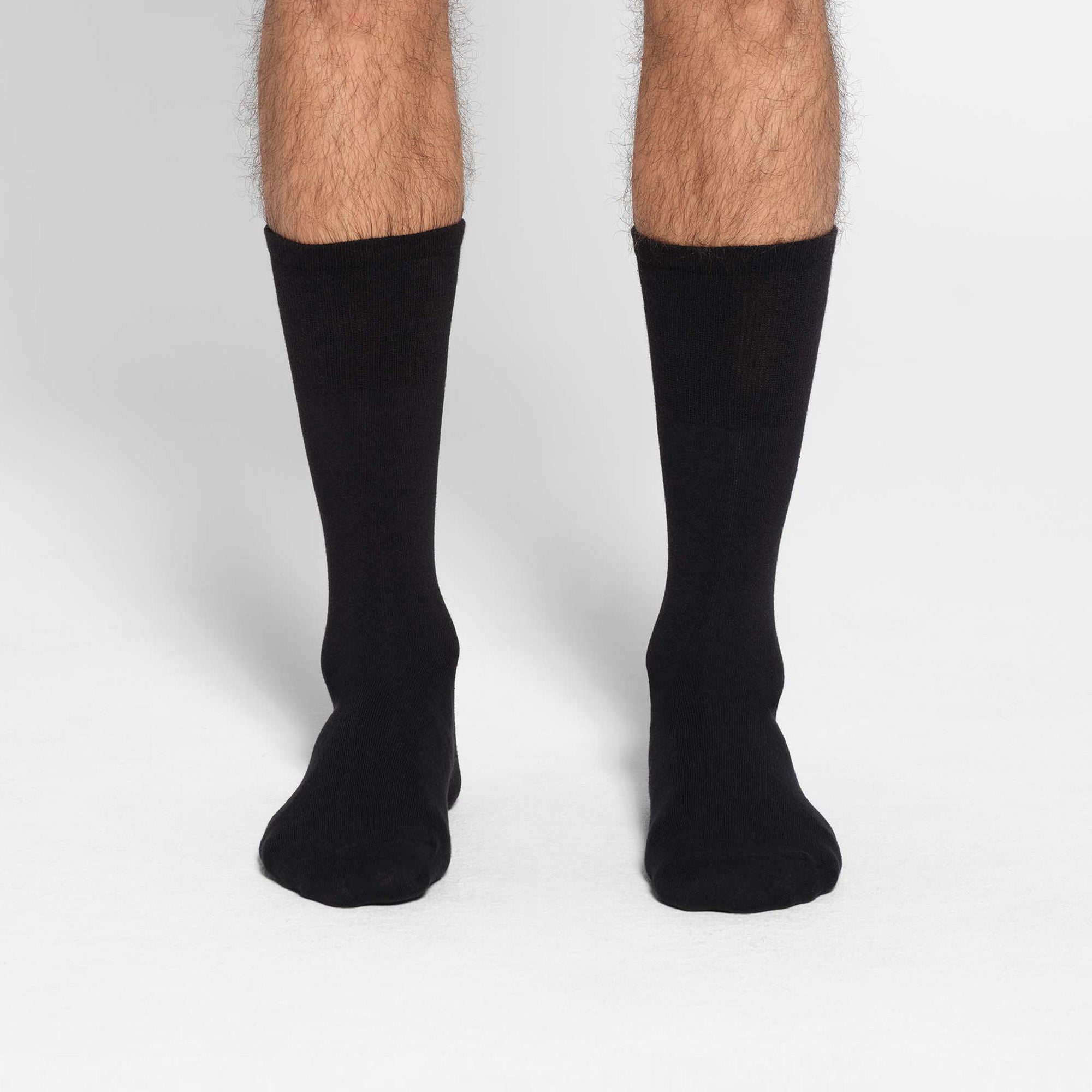 SKIMS MENS DAY SOCK 3-PACK | OBSIDIAN - ÇORAP