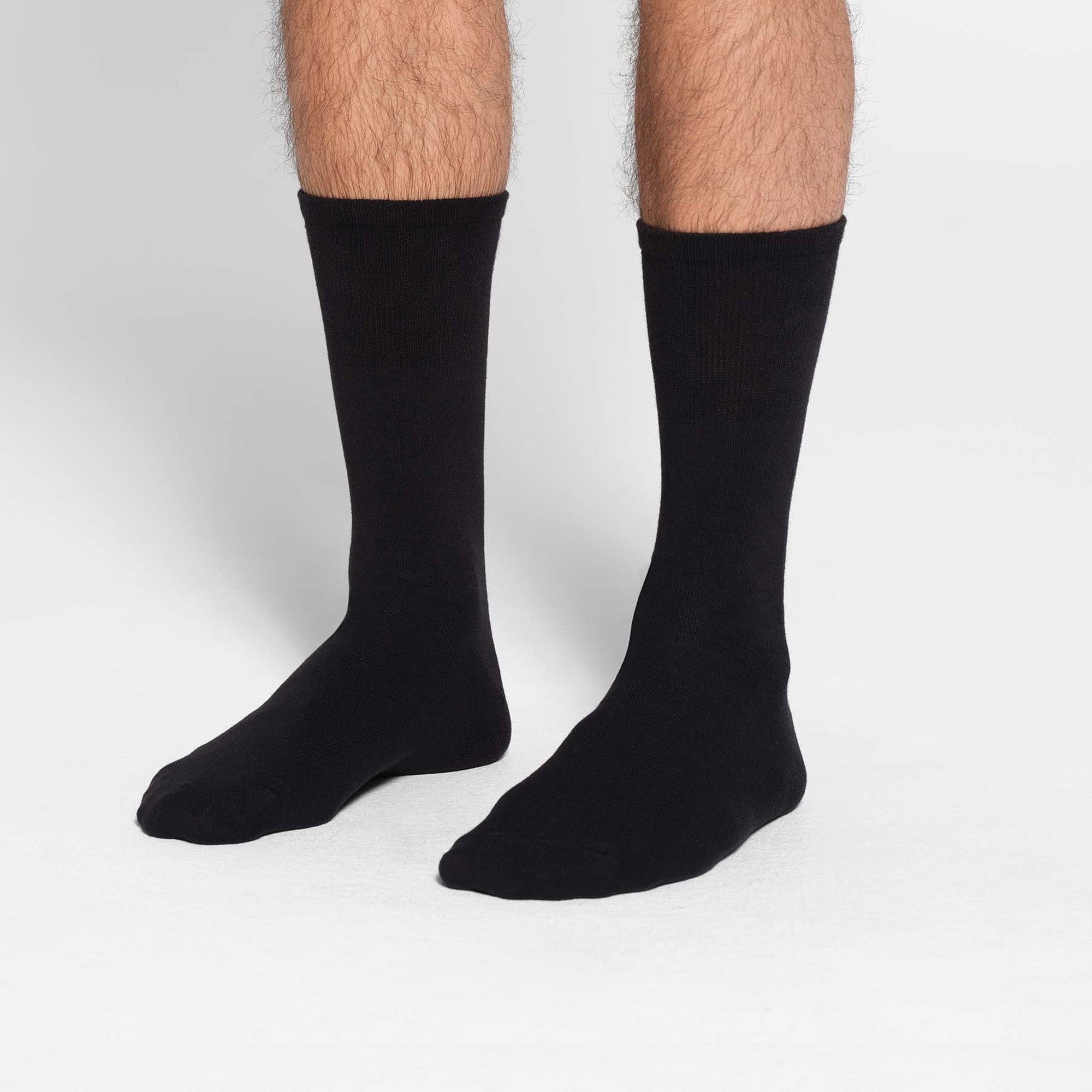 SKIMS MENS DAY SOCK 3-PACK | OBSIDIAN - ÇORAP