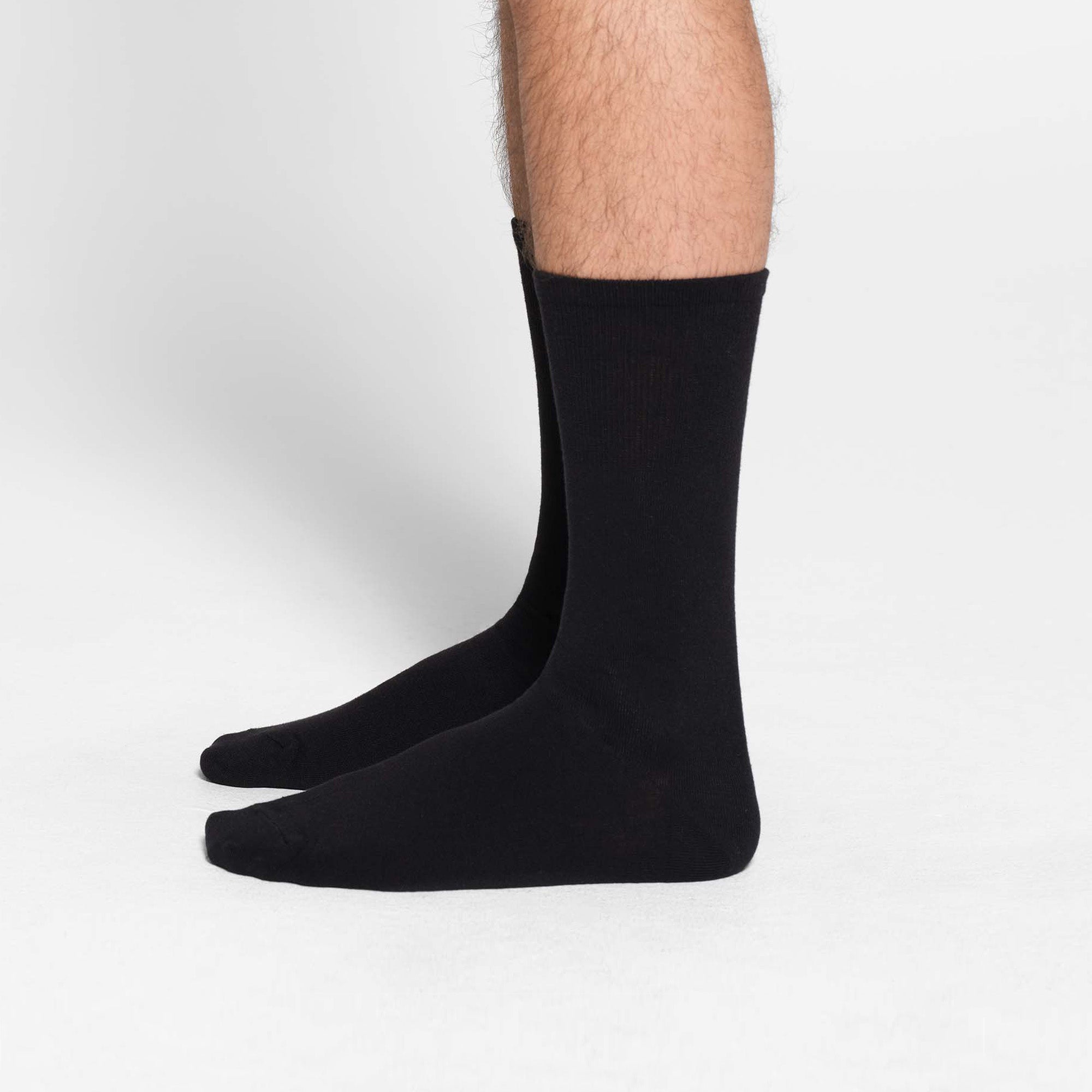 SKIMS MENS DAY SOCK 3-PACK | OBSIDIAN - ÇORAP