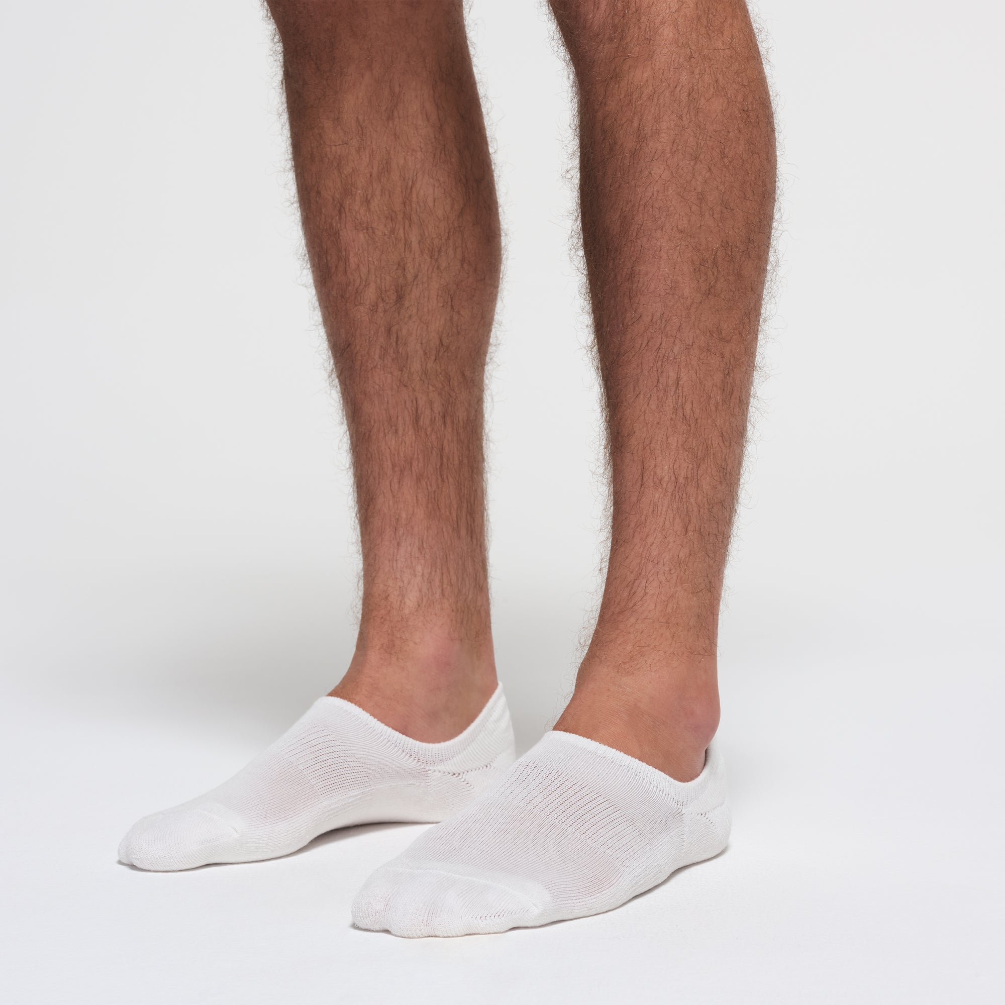 SKIMS MENS NO SHOW SOCK 3-PACK | CHALK - ÇORAP