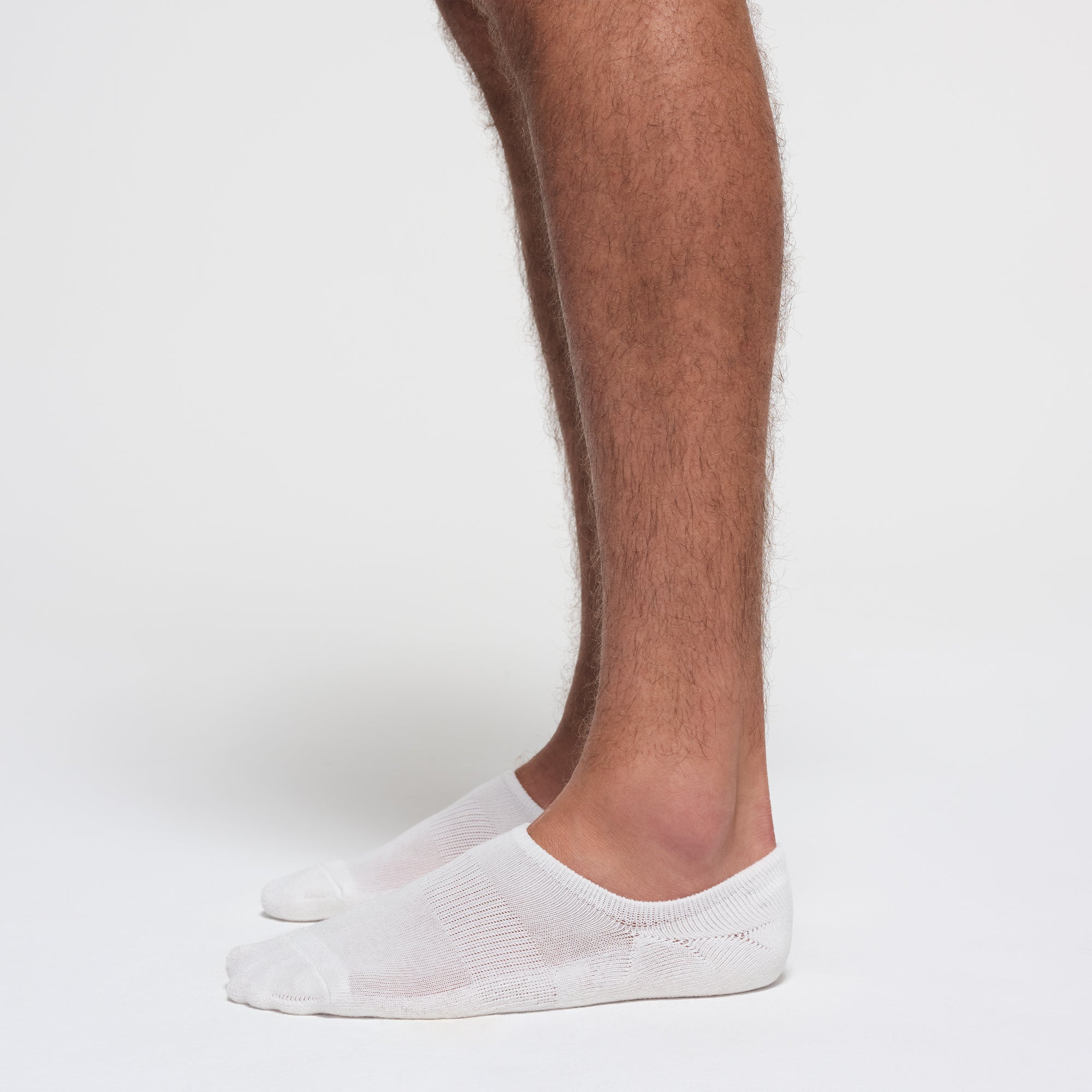 SKIMS MENS NO SHOW SOCK 3-PACK | CHALK - ÇORAP