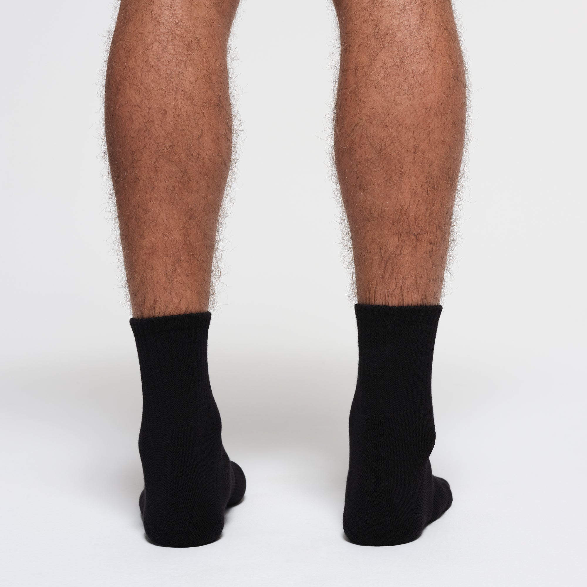 SKIMS MENS QUARTER CREW SOCK 3-PACK | ONYX - ÇORAP