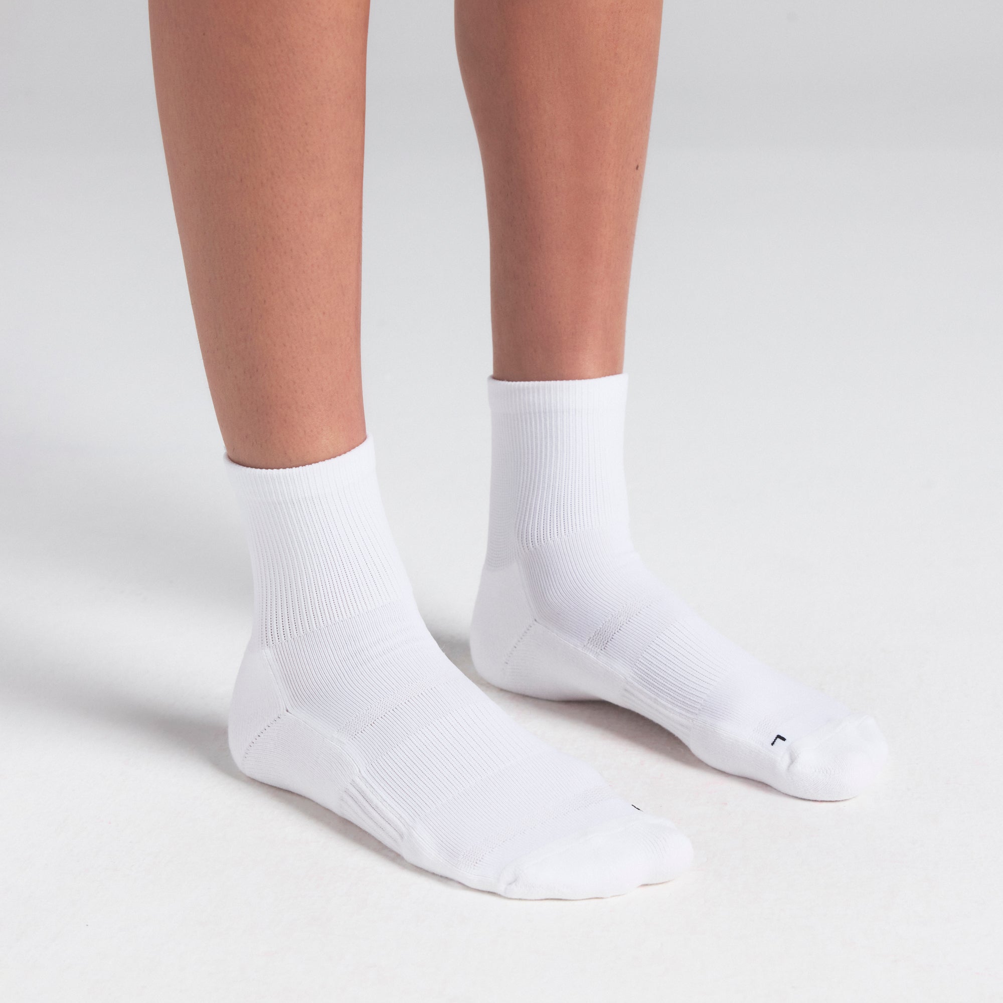 SKIMS COMFORT QUARTER SOCK 3-PACK | SNOW - ÇORAP
