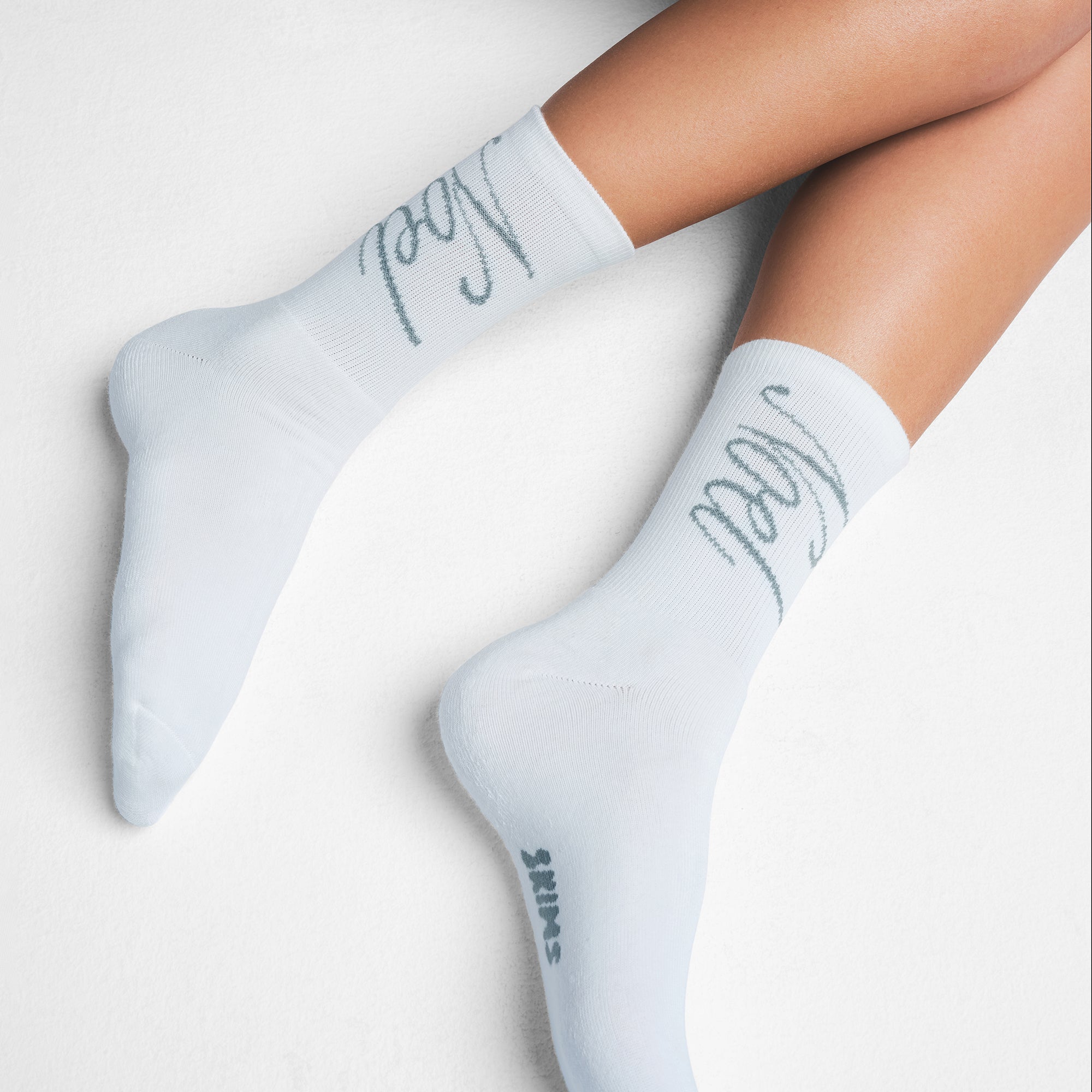 SKIMS HOLIDAY SOCK 2-PACK | MARBLE AND FROST - ÇORAP