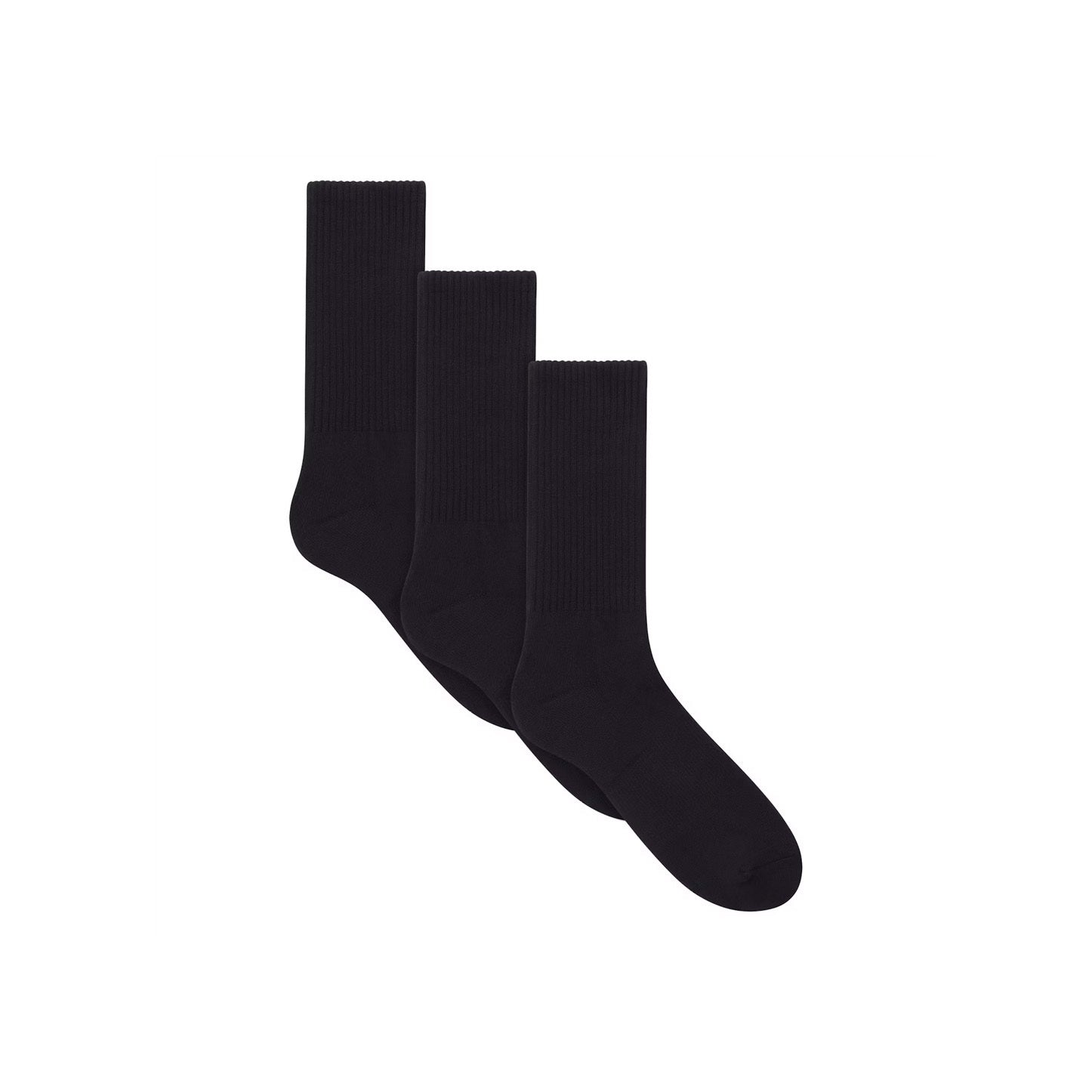 SKIMS MENS TUBE CREW SOCK 3-PACK | ONYX - ÇORAP