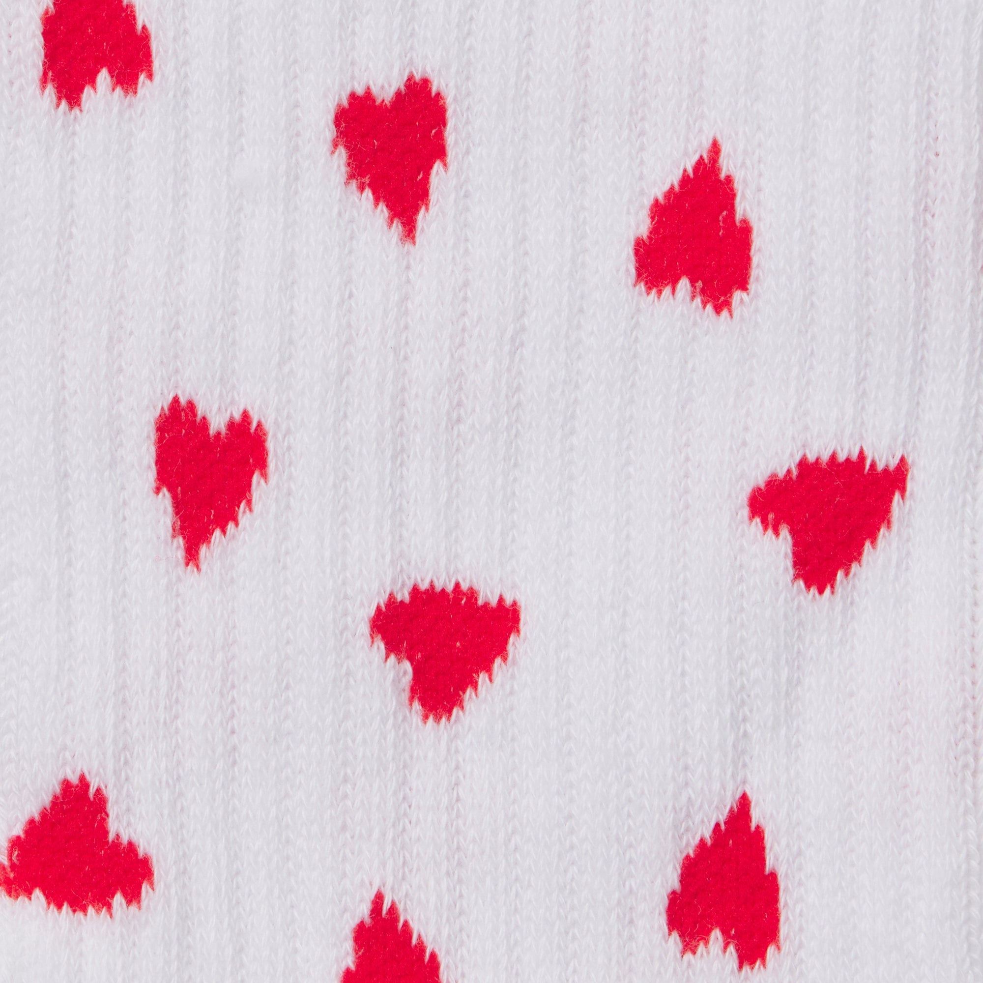 SKIMS RIBBED CREW SOCK 3-PACK | RUBY HEART MULTI - ÇORAP