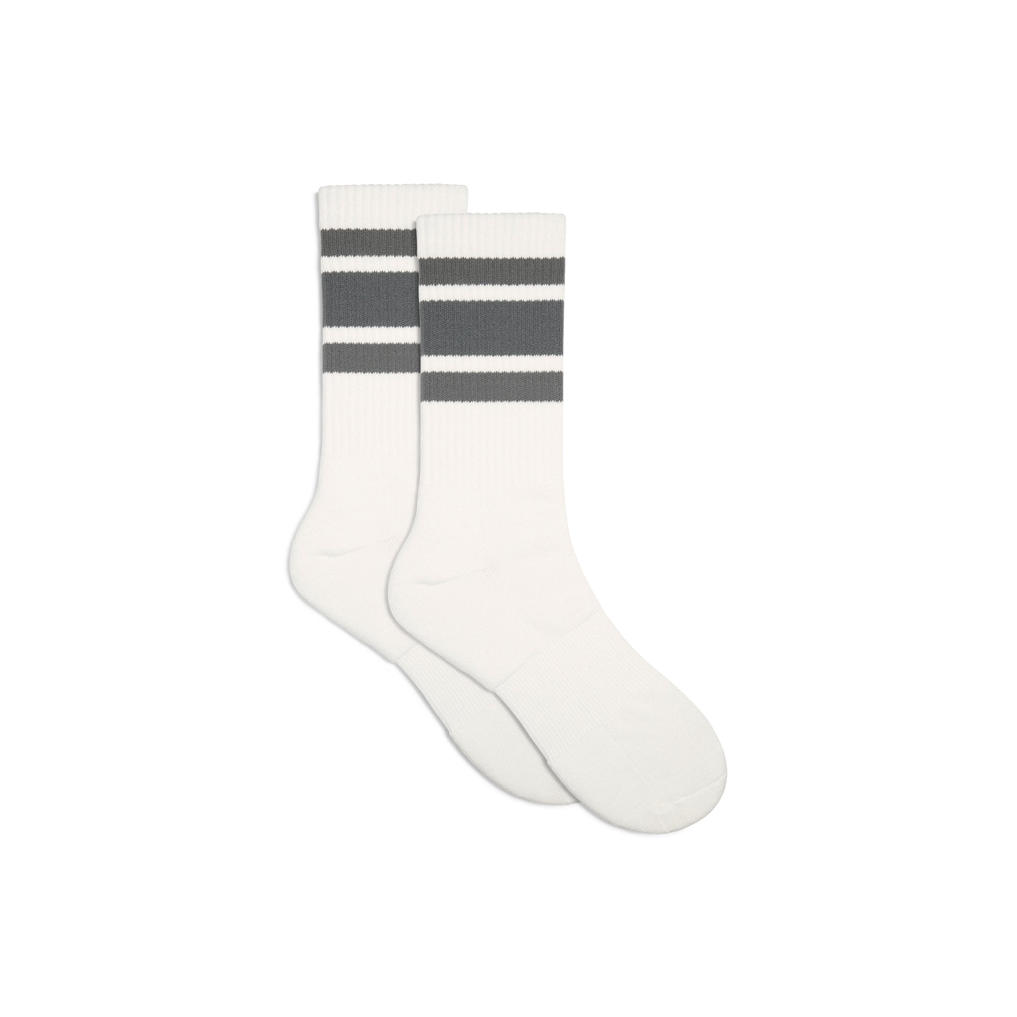 SKIMS MENS EVERYDAY STRIPE SOCK | CHALK - ÇORAP