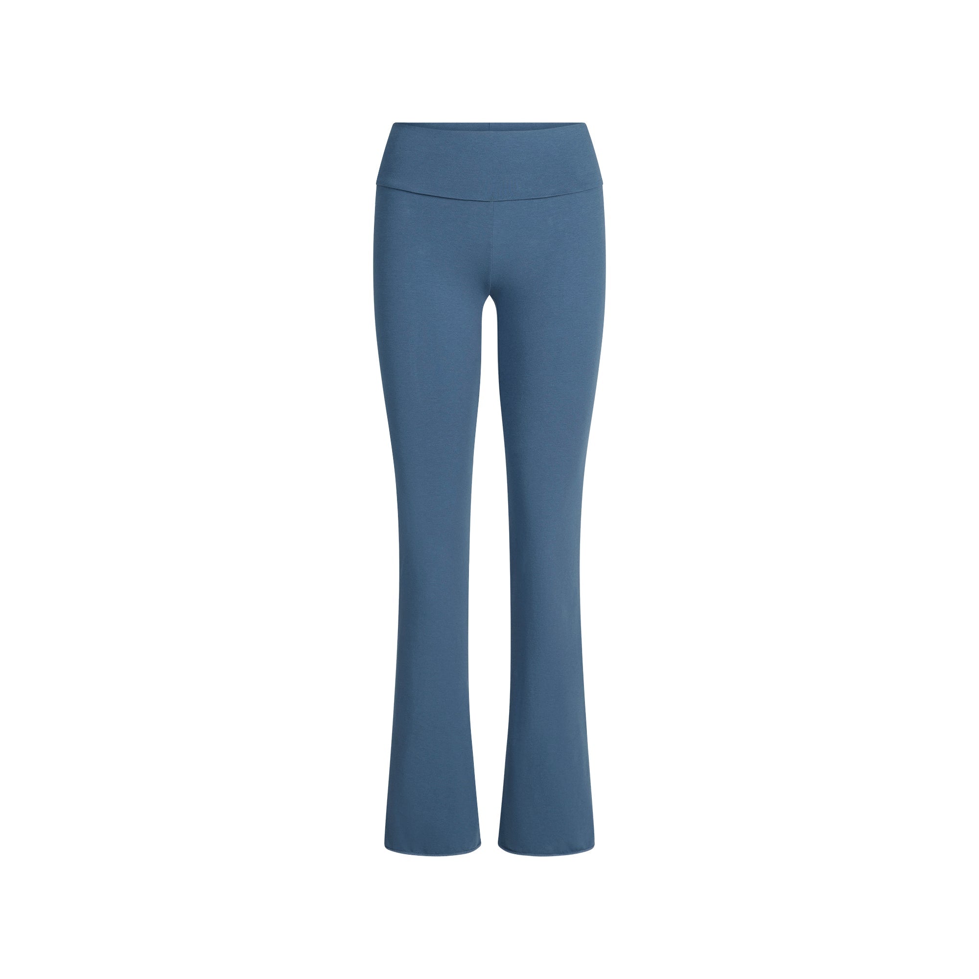SKIMS COTTON JERSEY FOLDOVER PANT | HARBOR - TAYT