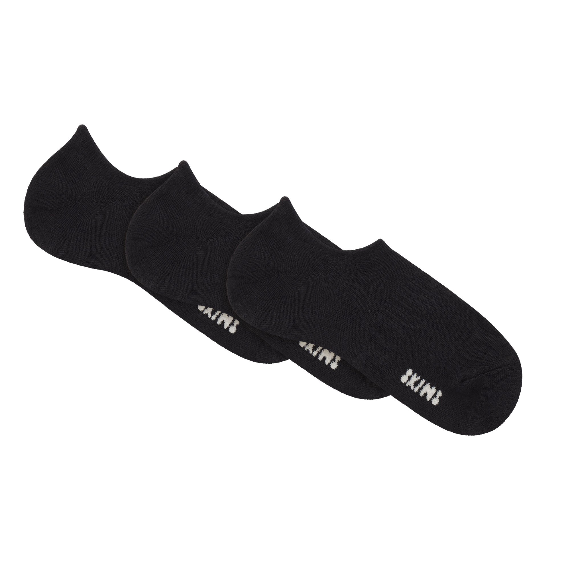 SKIMS MENS NO SHOW SOCK 3-PACK | ONYX - ÇORAP