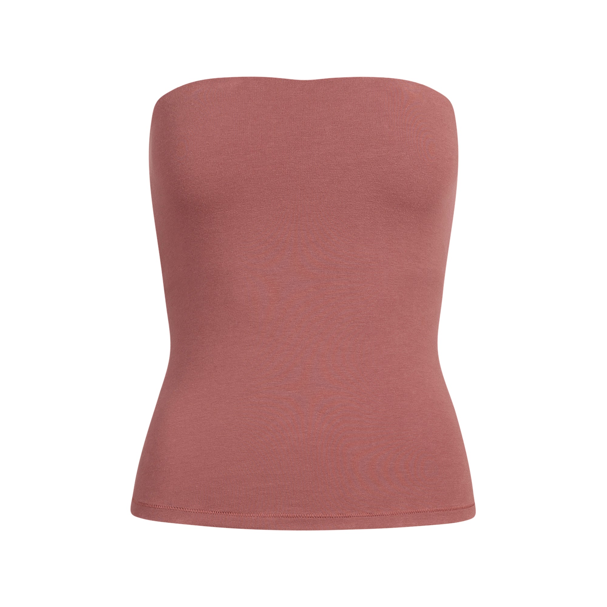 SKIMS COTTON JERSEY TUBE TOP | REDWOOD - TİPİK ÜST