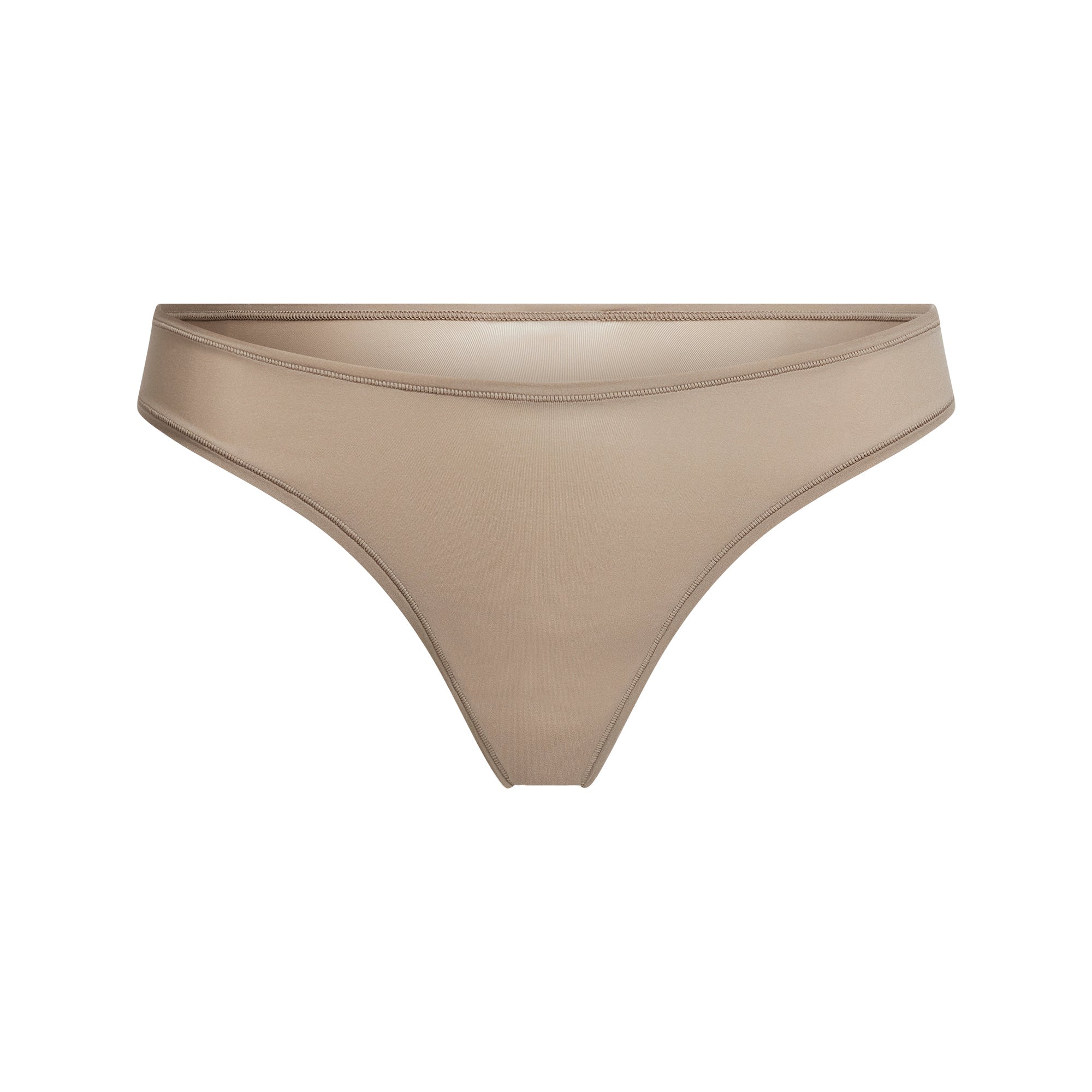 SKIMS FITS EVERYBODY DIPPED FRONT THONG | TRUFFLE - TANGA