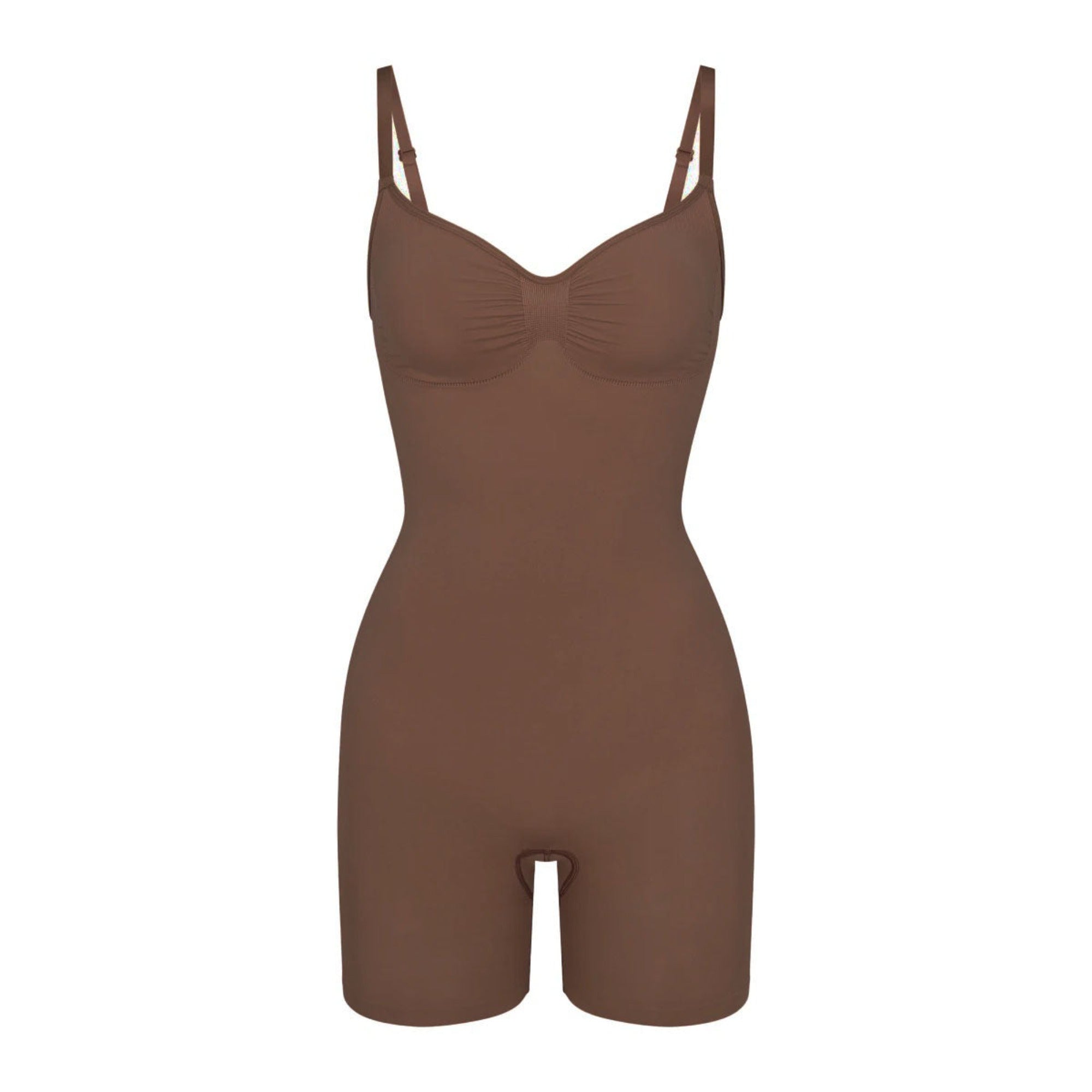 SKIMS SEAMLESS SCULPT LOW BACK MID THIGH BODYSUIT | JASPER - BODYSUIT