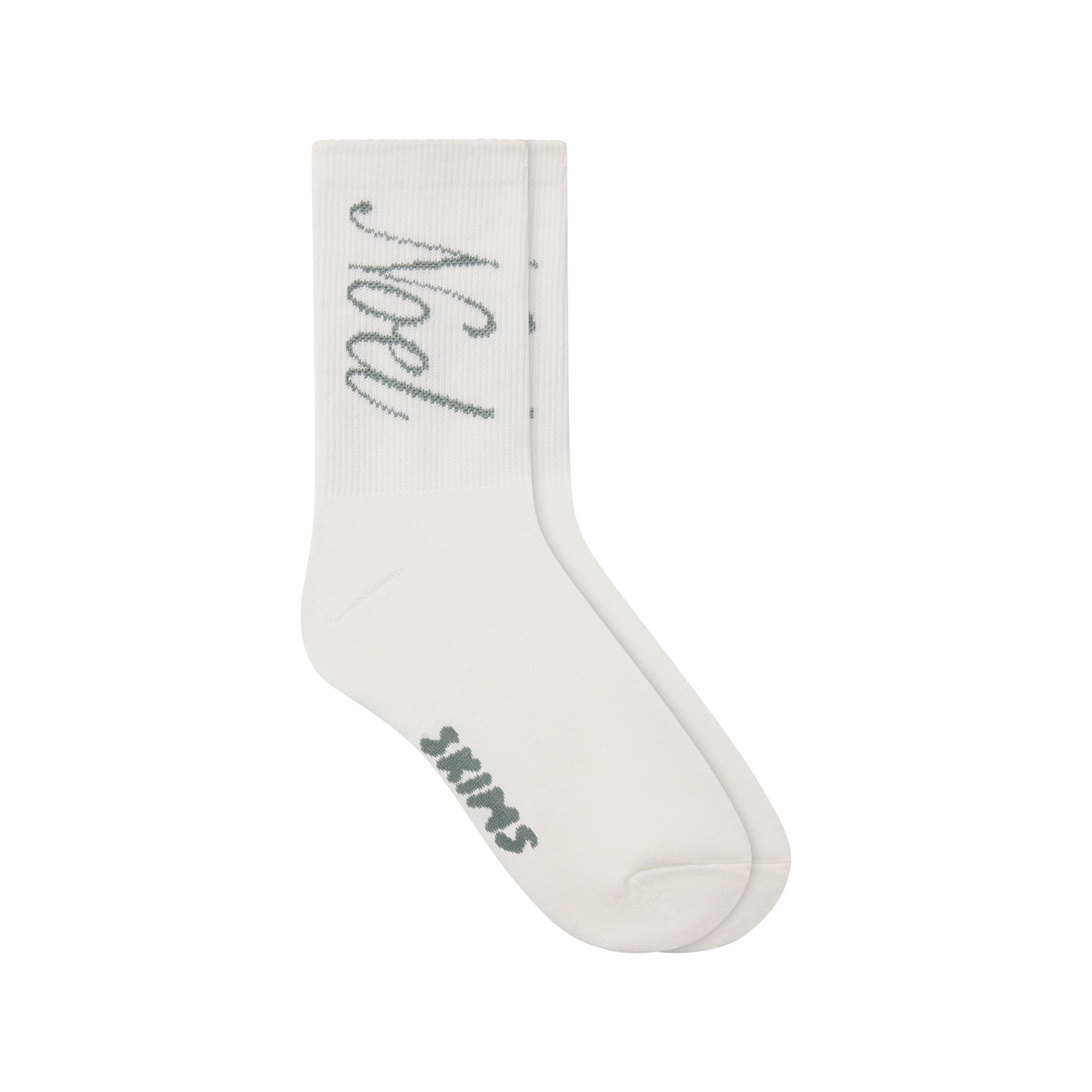 SKIMS HOLIDAY SOCK 2-PACK | MARBLE AND FROST - ÇORAP