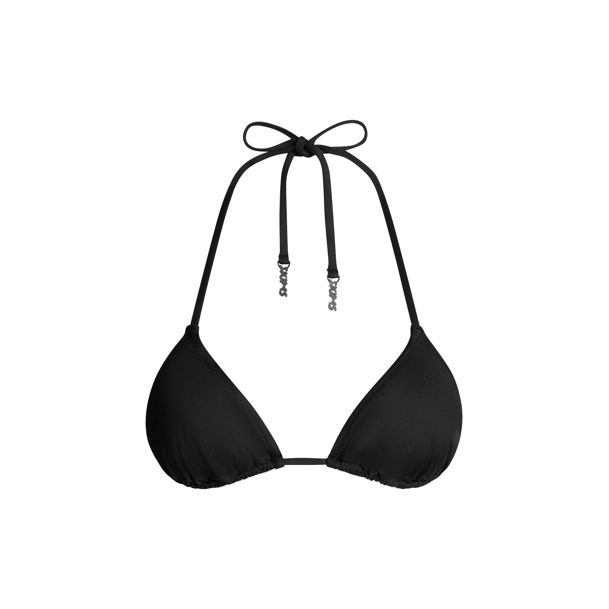 SKIMS SIGNATURE SWIM TRIANGLE BIKINI TOP | ONYX - BIKINI ÜSTÜ